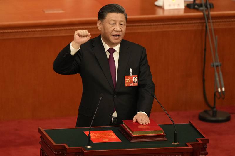 China: Xi Jinping fue reelegido, por primera vez en la historia, como presidente en su tercer mandato