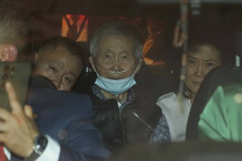 Alberto Fujimori abandona la cárcel tras 14 años en prisión.