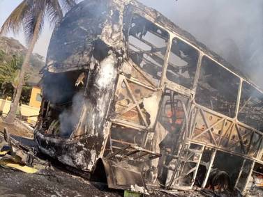 Al menos veinte muertos en una colisión entre un autobús y un camión en Benín