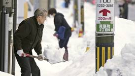 Fuertes nevadas en Japón dejan 17 muertos y decenas de heridos en Navidad