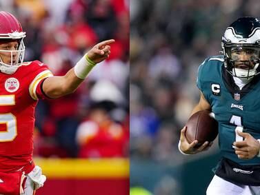 Mahome y Hurts protagonizarán el primer duelo entre quarterbacks negros en un Super Bowl