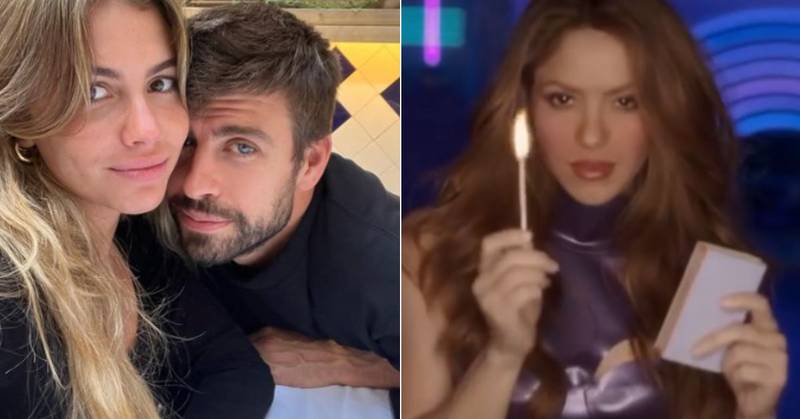 Shakira reacciona a foto de Piqué y Clara Chía y da lección