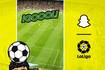 LaLiga llevará contenido futbolístico a Snapchat