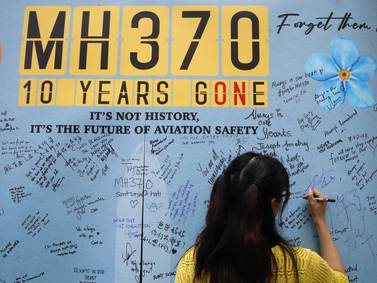 Malasia podría reanudar búsqueda del vuelo desaparecido hace casi 10 años