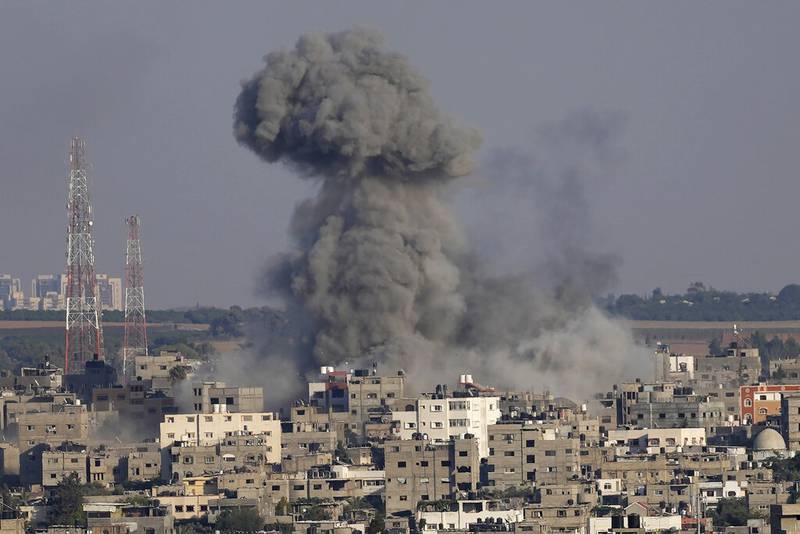 Conflicto bélico entre Israel y Yihad Islámica en Franja de Gaza.