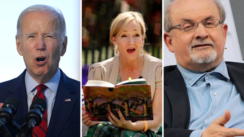 Biden condena ataque a Salman Rushdie y J. K. Rowling es amenazada en Twitter