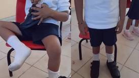 Maestra regala zapatos a su alumno y se vuelve viral en TikTok