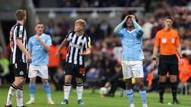 Manchester City es eliminado por Newcastle de la Copa de la Liga 
