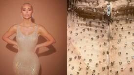 “Lo tuve puesto 4 minutos”, Kim Kardashian se defiende y asegura que no dañó el vestido de Marilyn Monroe