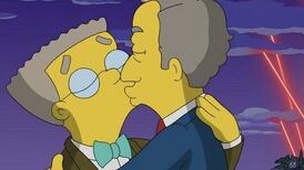 Los Simpson vivirán momento histórico, Smithers tendrá su primer novio