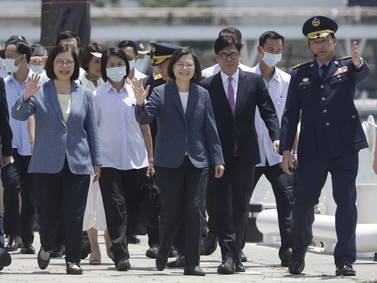 Presidenta dice que Taiwán reforzará su defensa con nuevas tecnologías