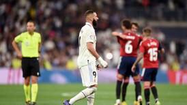 Real Madrid pierde paso perfecto y el liderato