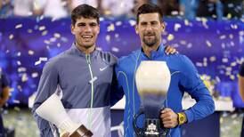 Djokovic y Alcaraz lideran los gripos de las Finales de la ATP
