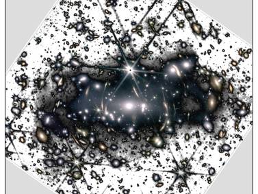 Ciencia.-Retrato inédito de la luz fantasmal de cúmulos de galaxias