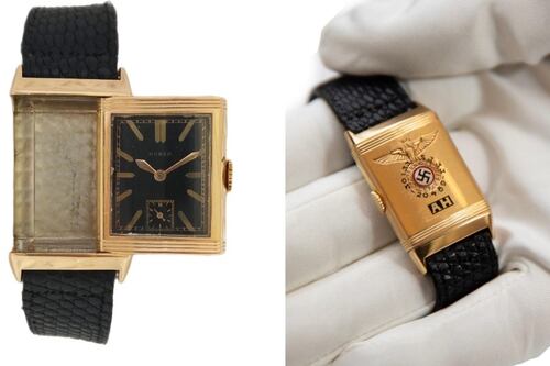 Subastan por más de un millón de euros el reloj de oro de Adolf Hitler