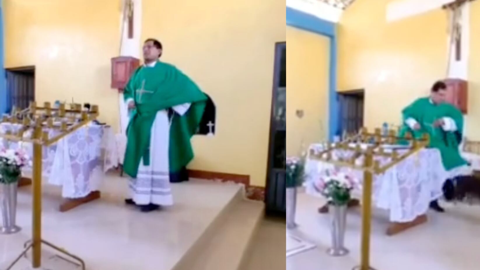 Sacerdote maltrató a perrito