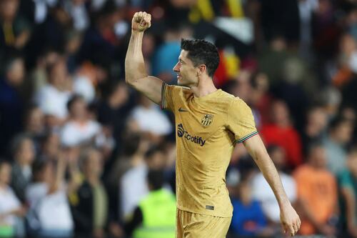 Robert Lewandowski podrá jugar el derbi ante el Espanyol