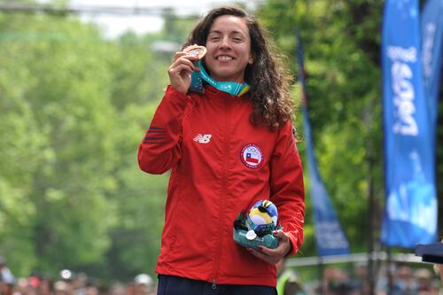 Ciclista gana medalla en los Panamericanos y pide justicia por su hermano