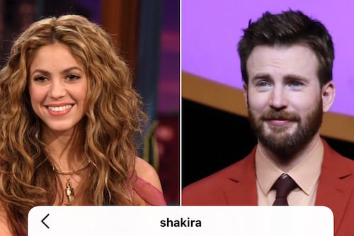 No sólo Shakira encandila a “Supermán”: el “Capitán América” también anda detrás de ella