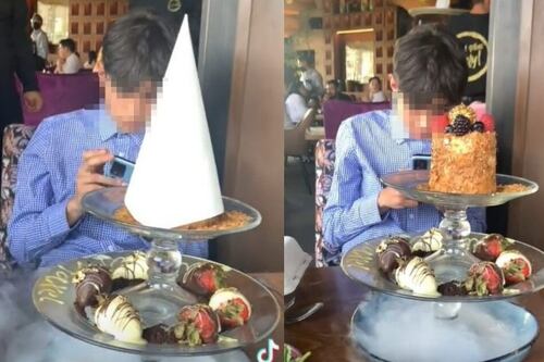 Mamá prepara sorpresa de cumpleaños a su hijo y él la ignoró: estaba usando el celular