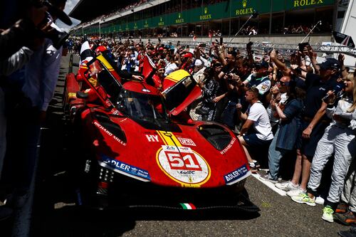 Ferrari destrona a Toyota y se impone en las 24 Horas de Le Mans