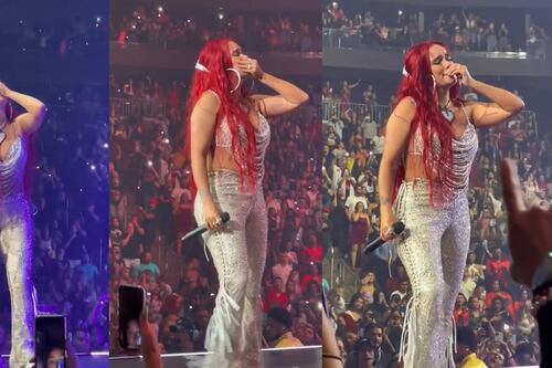 ¿Por quién llora? La reacción de Karol G al empezar a cantar ‘Provenza’