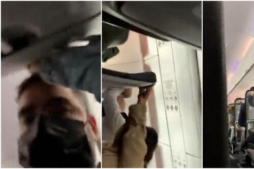 Video: aterrador momento vivieron los pasajeros de un vuelo en Colombia por falla en un motor