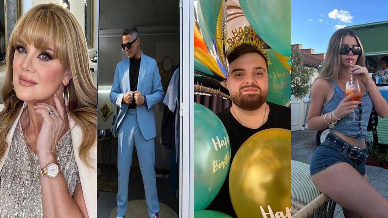 Erika Buenfil, Alejandro Sanz, Ibai Llanos y Flavia Laos.