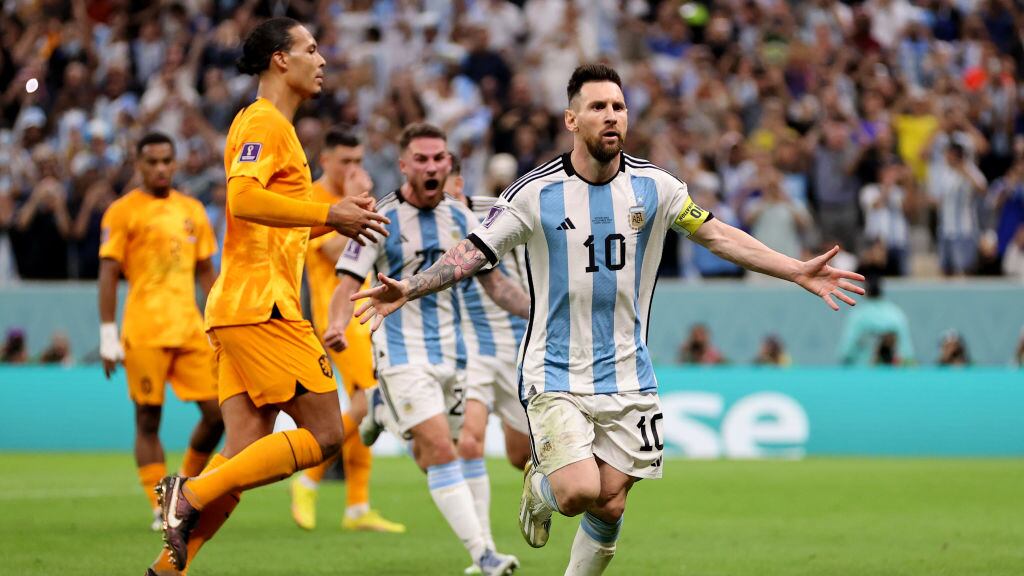 Messi vs Países Bajos