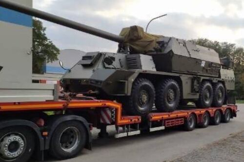 Eslovaquia entrega a Ucrania un ‘Zuzana-2′; puede disparar 6 proyectiles por minuto