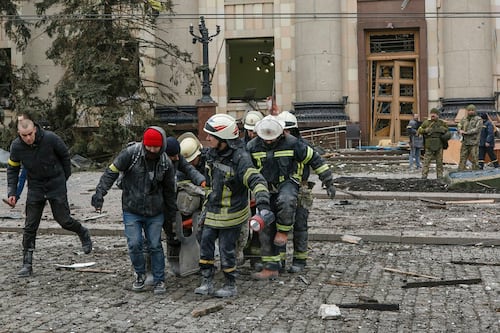 Bombardeo de Rusia a una universidad en ciudad ucraniana