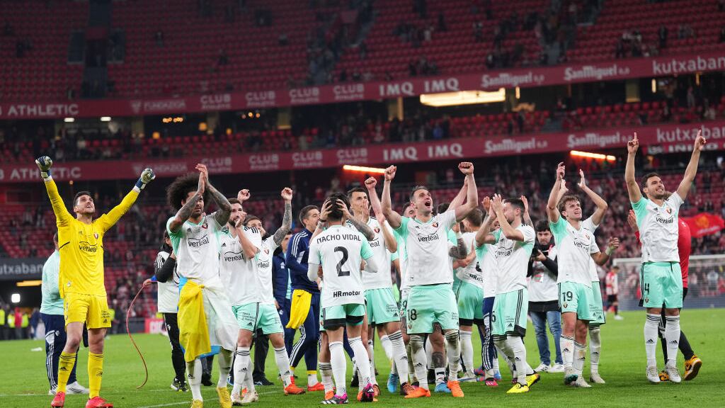 Un hecho histórico para el Osasuna
