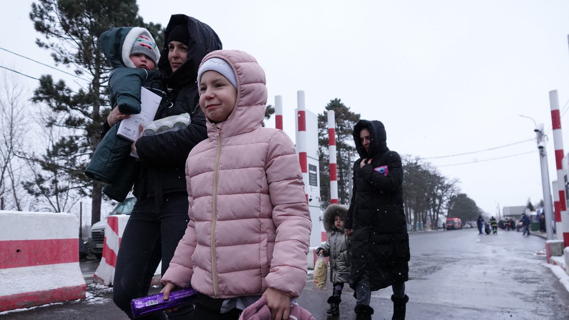 Miles de refugiados de Ucrania migraron hacia ciudades fronterizas buscando refugio tras la guerra contra Rusia (Cuartoscuro).