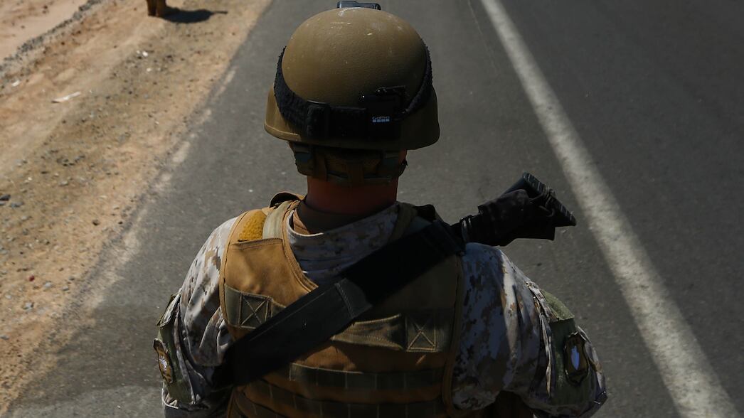 Soldado muere en Colina