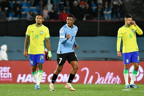 Uruguay vence a Brasil por 1ra vez en 22 años