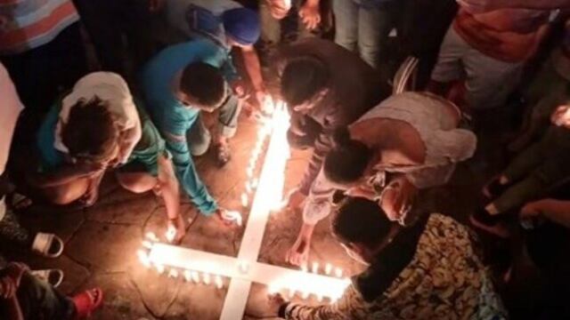 Caravana migrante honra memoria de extranjeros muertos en su tránsito por México