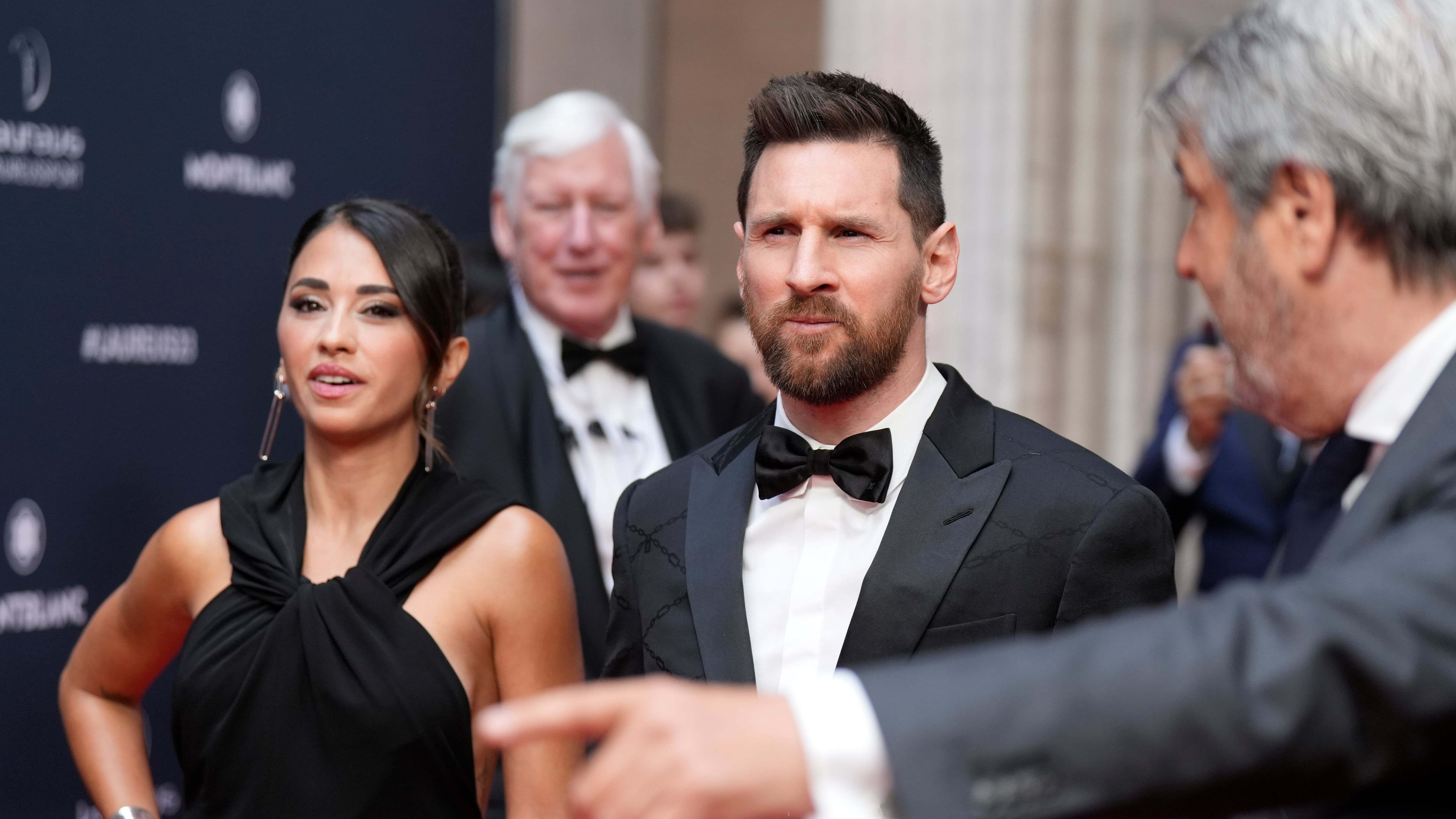 Lionel Messi en los Premios Laureus.
