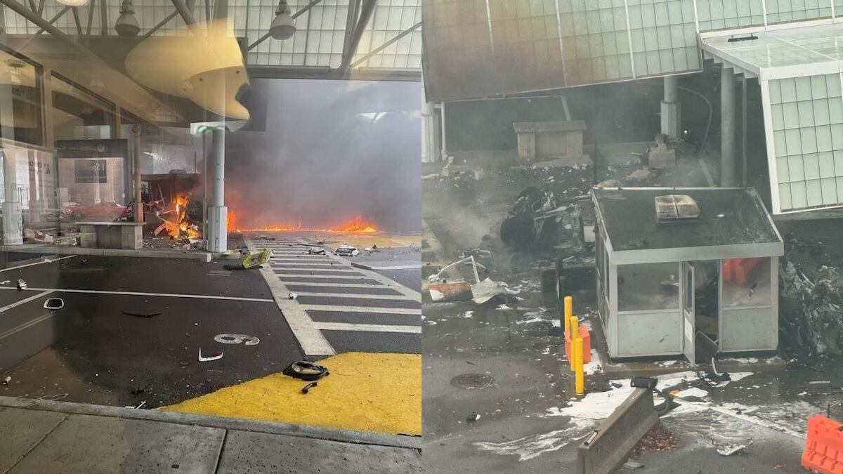 Explosión de coche en la frontera EE. UU. - Canada, deja dos muertos.