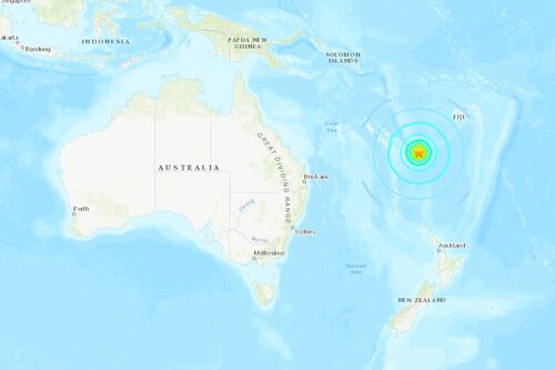 Terremoto magnitud 7.7 en Nueva Caledonia activa la alerta de tsunami en el Pacífico
