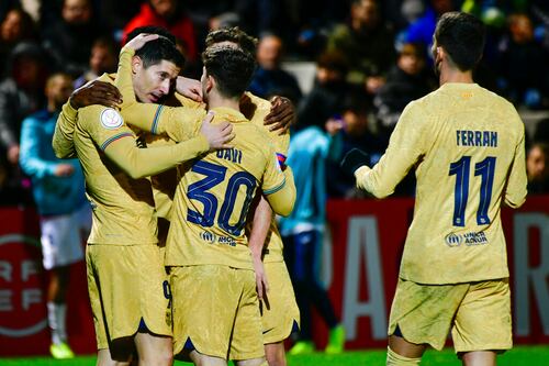 Barcelona golea al Ceuta y se instala en cuartos de final de la Copa del Rey