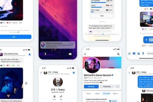 Meta lleva los canales de transmisión a Facebook y Messenger para compartir actualizaciones