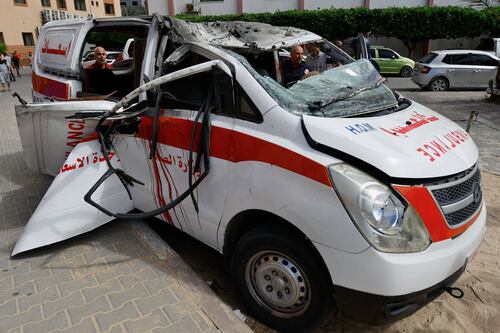 “Sin seguridad para trasladar heridos”, MSF denuncia ataques contra ambulancias en Gaza
