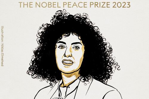 La activista iraní Narges Mohamadi gana el premio Nobel de la Paz 2023