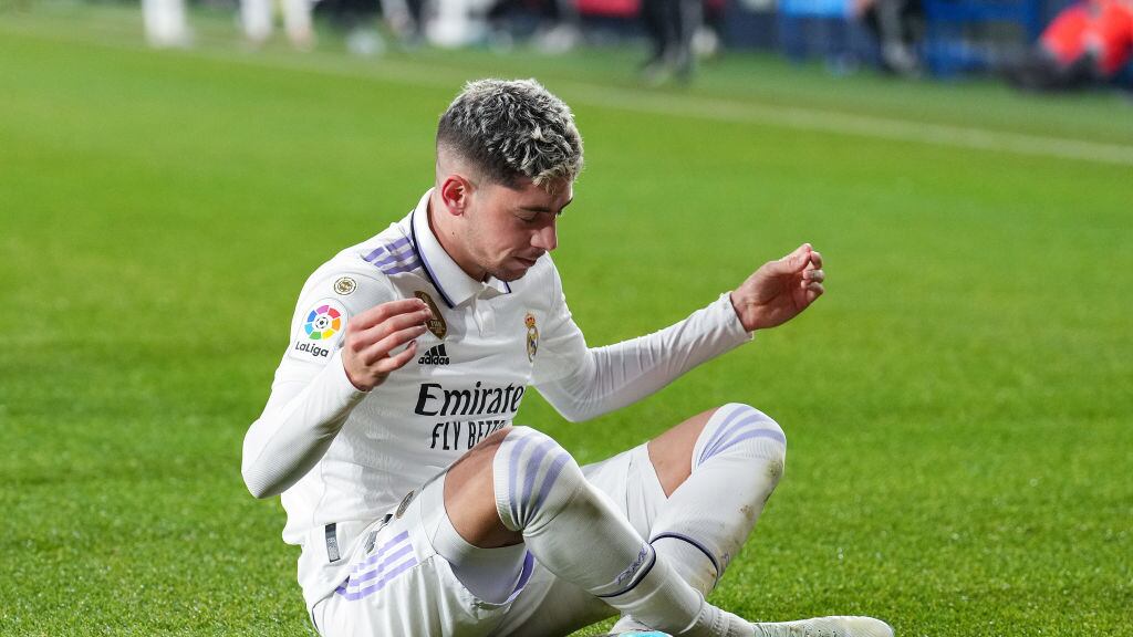 Federico Valverde brilló en el triunfo del Real Madrid