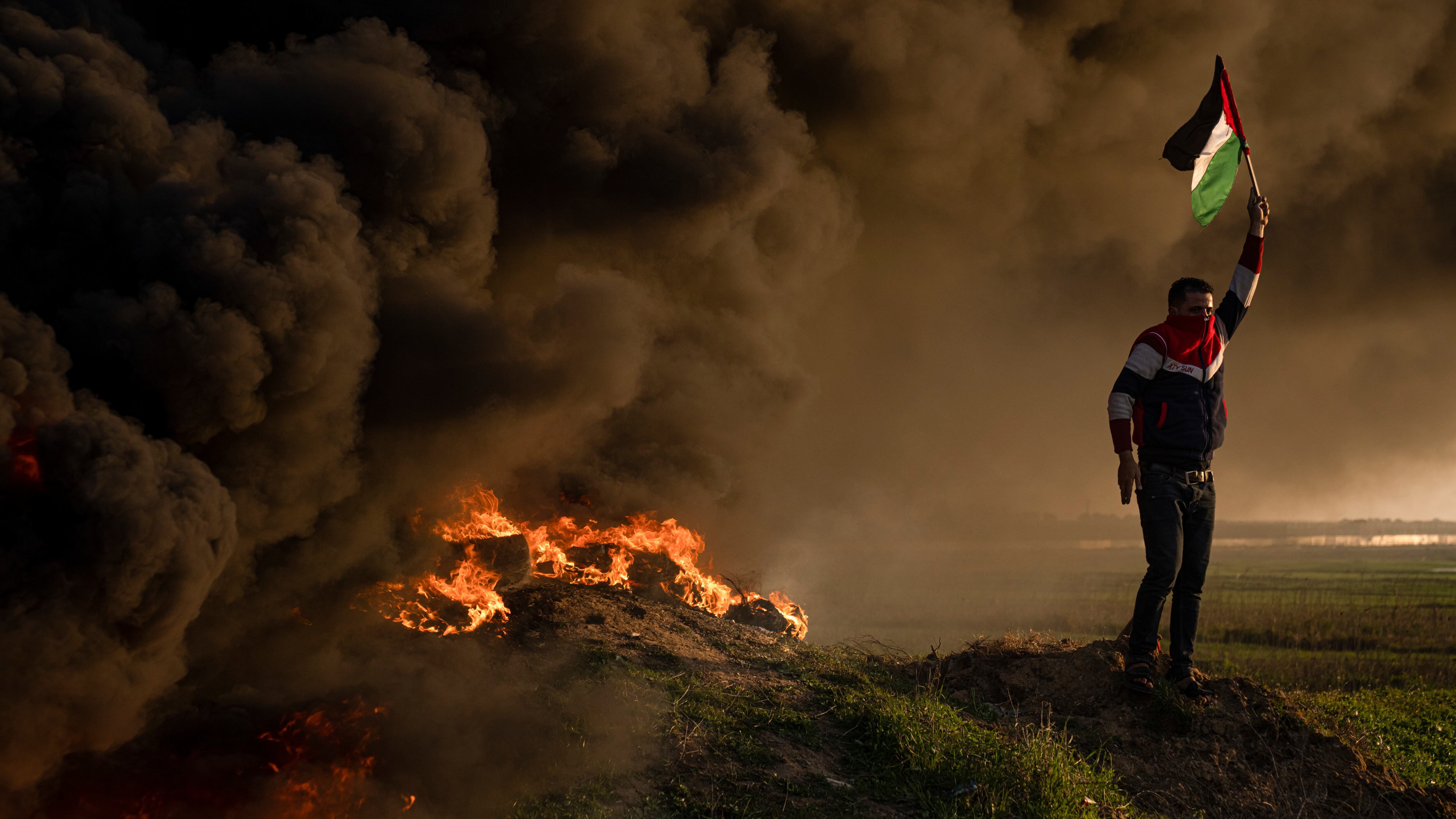Ejercito israelí atacó Franja de Gaza en represalia por el lanzamiento de cohetes