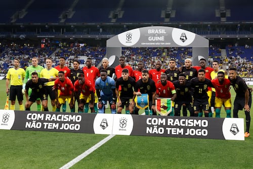 Brasil y Vinicius se vistieron de negro y mandaron mensaje contra el racismo