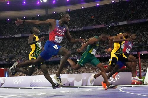 Noah Lyles, campeón de los 100 metros olímpicos por 5 milésimas de segundo