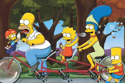 Los Simpsons muestran su apoyo por Ucrania