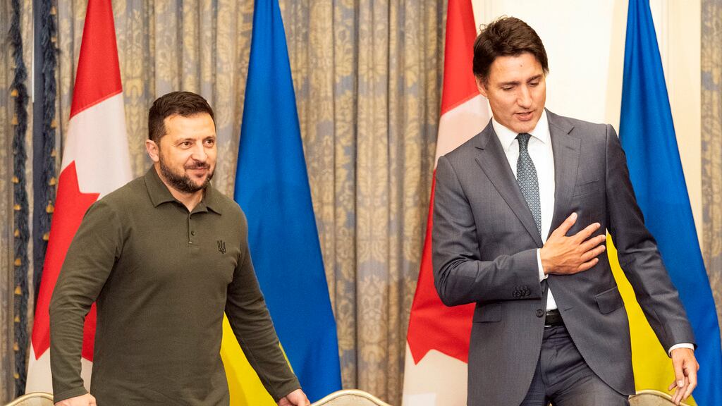 Volodimir-Zelenski-Justin-Trudeau