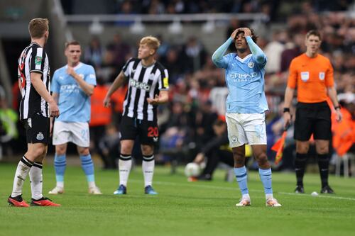 Manchester City es eliminado por Newcastle de la Copa de la Liga